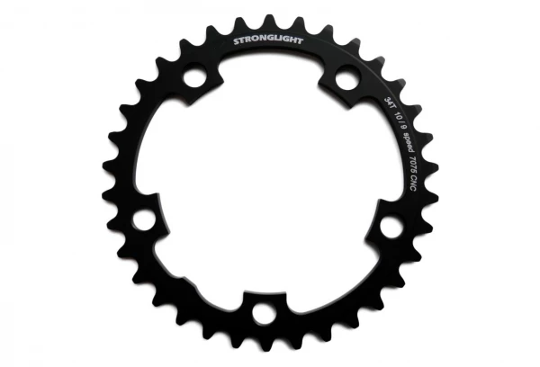 Plateau Stronglight Type S Compact 5x110mm 10V Noir