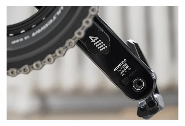 Manivelle Capteur De Puissance 4iiii Precision 3 Shimano Dura Ace 9100 (Manivelle Gauche) Noir â Image 2