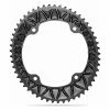 Plateau Ovale AbsoluteBlack Premium Oval Chainrings 112/4 BCD Pour Transmissions Campagnolo 12 V Noir