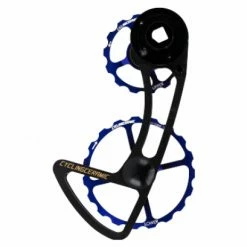 Chape De Dérailleur CyclingCeramic 14/19 Dents Pour Shimano 12V Ultegra 8150 Et Dura-Ace 9200 Bleu