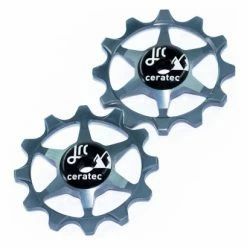 Paire De Galets JRC Components 12T Narrow Wide Pour Sram Gris Gunmetal