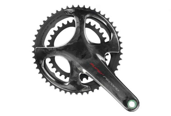 Pédalier Campagnolo Super Record Ultra-Torque Titane 39/53 Dents 12V