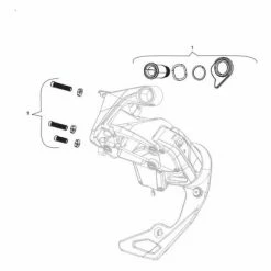Kit Visserie Sram Dérailleur RED E-Tap AXS