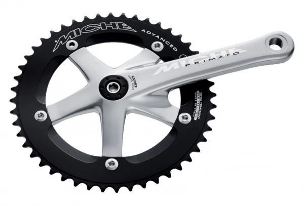 MICHE Pedalier Piste 172mm 50 Dents PRIMATO Argent