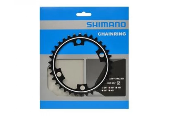 SHIMANO Plateau DURA ACE FC-9000 Double 39 Dents Interieur 11V Grey