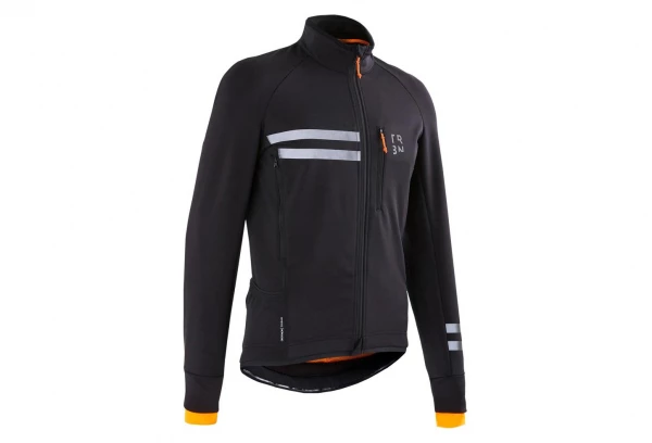 Veste Triban RC500 Noir / Orange