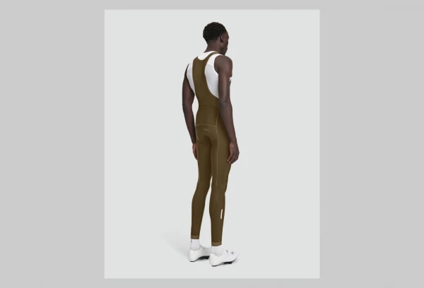 Cuissard Thermique à Bretelles MAAP Team Evo Thermal Olive Drab Bleu – Image 2