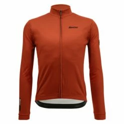 Maillot Manches Longues Santini Gravel Core Orange