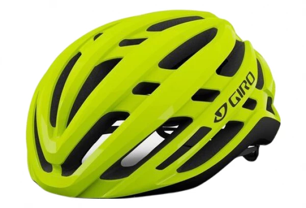Casque Giro Agilis MIPS Jaune Fluo 2022 Gris