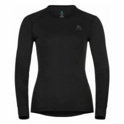 Maillot Manches Longues Odlo Active Warm Eco Noir Femme