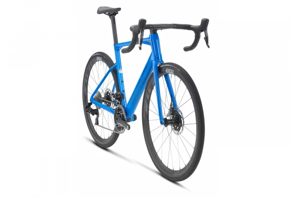 Vélo De Route BMC Roadmachine 01 One Sram Red ETap AXS 12V 700 Mm Bleu True 2023 – Image 2