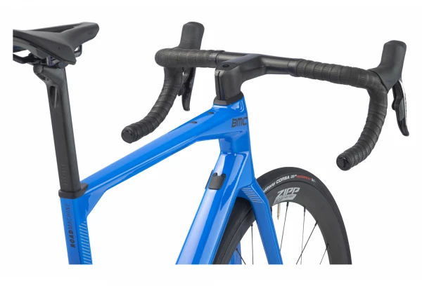 Vélo De Route BMC Roadmachine 01 One Sram Red ETap AXS 12V 700 Mm Bleu True 2023 – Image 5