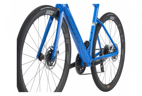 Vélo De Route BMC Roadmachine 01 One Sram Red ETap AXS 12V 700 Mm Bleu True 2023 – Image 9