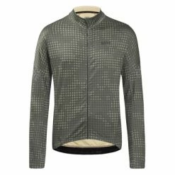 Maillot Manches Longues GORE Wear Progress Thermo Tech Beige/Gris