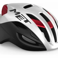 Casque MET Rivale Mips Blanc Noir Rouge 2022