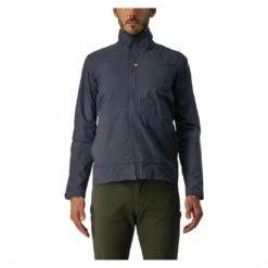 Veste Imperméable Castelli Commuter Reflex Bleu Foncé