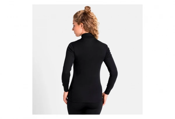 Maillot Manches Longues Femme Odlo Active Warm Eco Noir – Image 4