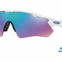 OAKLEY Lunettes Radar EV Path Polished White/Prizm Snow Sapphire Iridium Ref: OO9208-4738 Argent / Rose