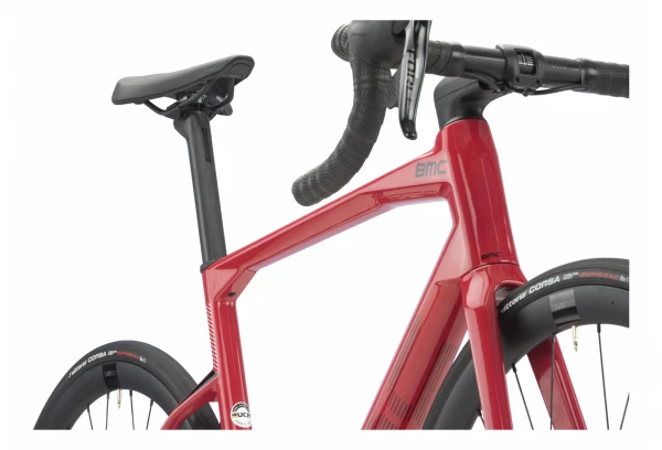 Vélo De Route BMC Roadmachine 01 Four Sram Force ETap AXS 12V 700 Mm Rouge Coral 2023 – Image 6