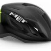 Casque MET Strale Noir Jaune Fluo Reflective 2022