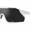 Lunettes Smith Attack MAG MTB Blanc / ChromaPop Noir Blanc / Miroir