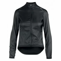 Veste Coupe-Vent Déperlant Femme Assos Uma GT Noir