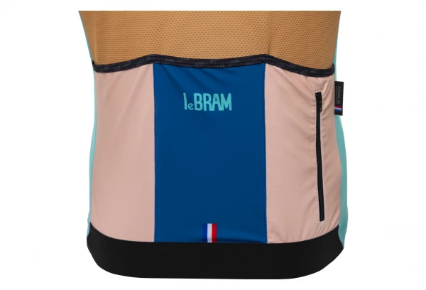 Maillot Manches Courtes LeBram Aspin Bleu Coupe Ajustée – Image 5