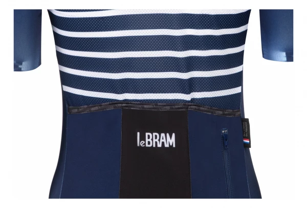 Maillot Manches Courtes Femme LeBram Ventoux Marine Coupe Ajustée Vert â Image 6