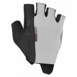 Gants Castelli Rosso Corsa Espresso Gris