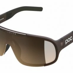 Lunettes Poc Aspire Clarity VTT Brown Silver Mirror Vert / Miroir