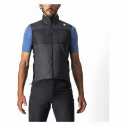 Gilet Sans Manches Castelli Unlimited Puffy Gris / Noir