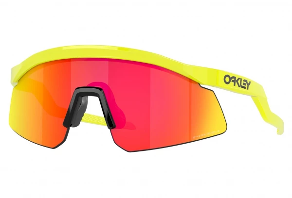 Lunettes Oakley Hydra Crystal Black Prizm Violet / Ref : OO9229-0437 Jaune / Rouge – Image 13