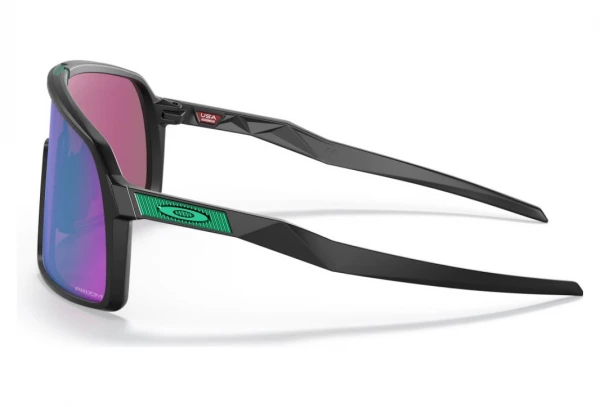 Lunettes Oakley Sutro / Matte Black / Prizm Road Jade / Ref. OO9406-5237 Gris / Rose – Image 4