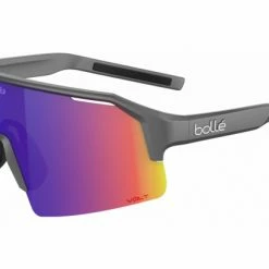 Lunettes De Soleil Bollé C-Shifter Titanium Matte - Volt Ultraviolet Jaune / Bleu