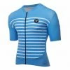Maillot Manches Courtes LeBram Ventoux Bleu Azur Coupe Ajustée