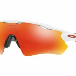 Lunettes Oakley Radar EV Path Blanc - PRIZM Ruby OO9208-7238 Noir / Rose