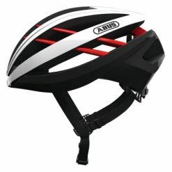 Casque Abus Aventor Blanc Rouge