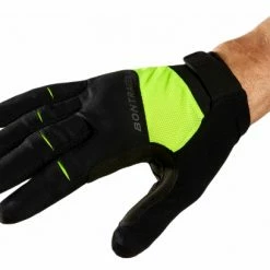 Gants Longs Bontrager Circuit Full-Finger Twin Gel Jaune Noir