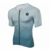 Maillot Manches Courtes LeBram Grand Ballon Bleu Coupe Aéro Gris / Gris