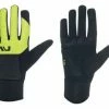 Gants Northwave Fast Gel Noir Jaune Fluo