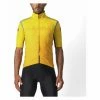 Maillot Manches Courtes Castelli Gabba RoS Edition Special Jaune