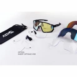 Coffret Azr Pro Race RX Noir / Ecran Hydrophobe Or + 3 Ecrans Blanc / Bleu