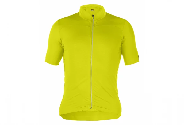 Maillot Manches Courtes Mavic Essential Jaune Fluo