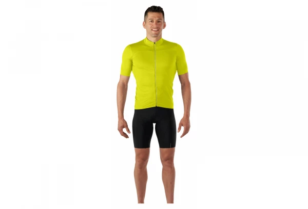 Maillot Manches Courtes Mavic Essential Jaune Fluo – Image 3