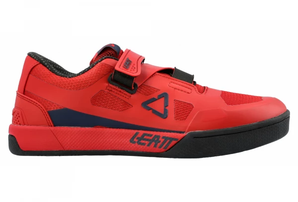 Chaussures Leatt 5.0 Clip Rouge Chilli Bleu – Image 2