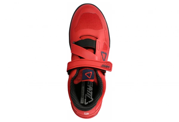 Chaussures Leatt 5.0 Clip Rouge Chilli Bleu – Image 3