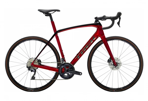 Vélo De Route Trek Domane SL 6 Shimano Ultegra 11V 700 Mm Rouge Crimson 2022