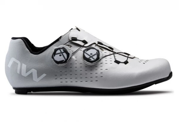 Chaussures Route Northwave Extreme GT 3 Gris Argent Blanc / Argent – Image 4
