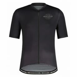 Maillot Manches Courtes Maloja TeseroM. 1/2 Breeze Moonless Noir
