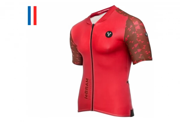 Maillot Manches Courtes LeBram Loze Vert Agave Coupe Aero – Image 7